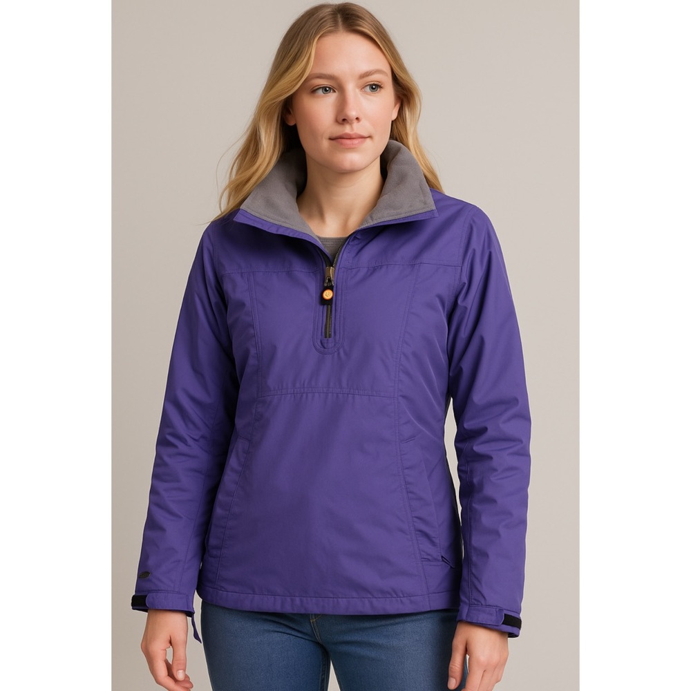 Sims • Snowboarding Ski Anorak Pull Over Jacket Coat in Purple